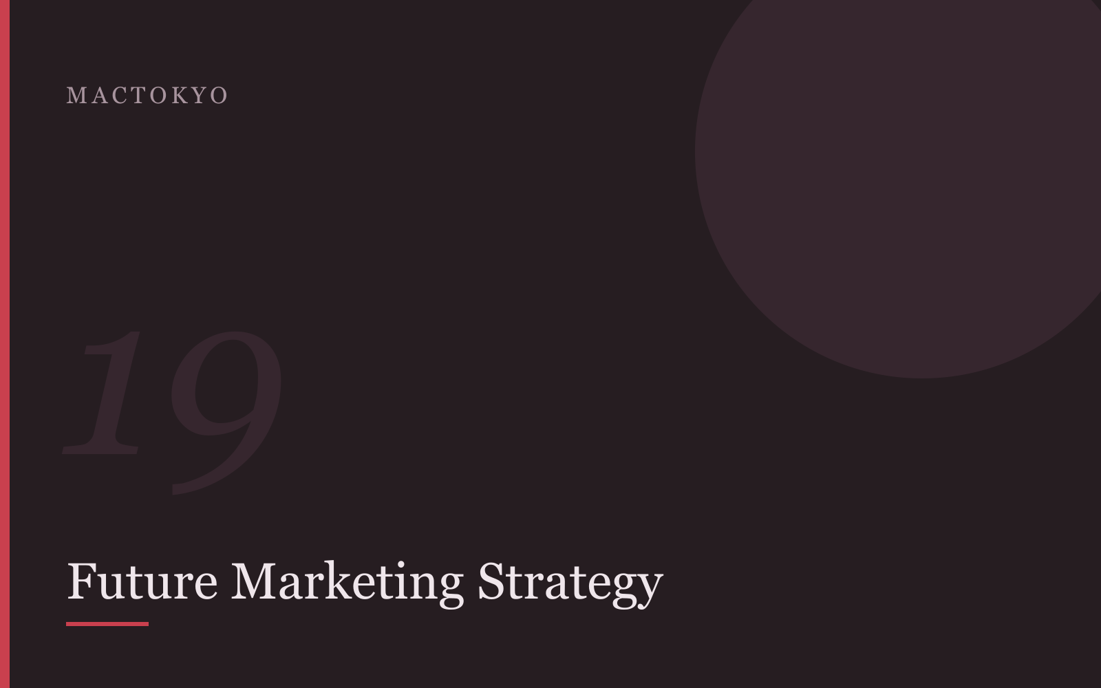 Cover art for future marketing strategy research