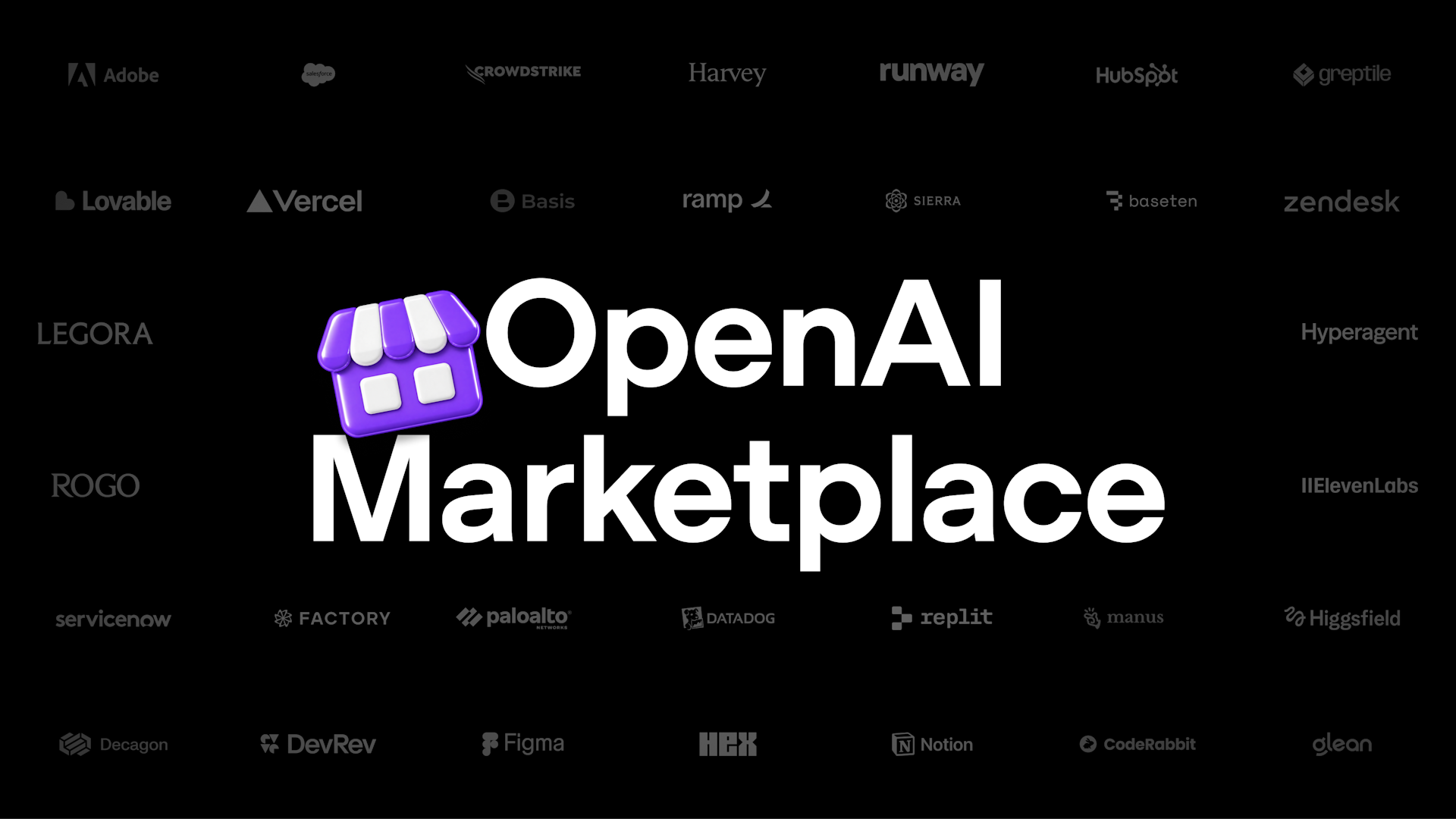 OpenAI Marketplace launches with 32 partners. Image: OpenAI