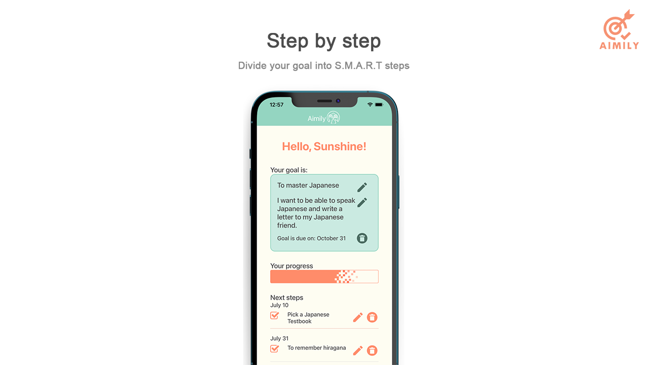 Aimily App — case study image