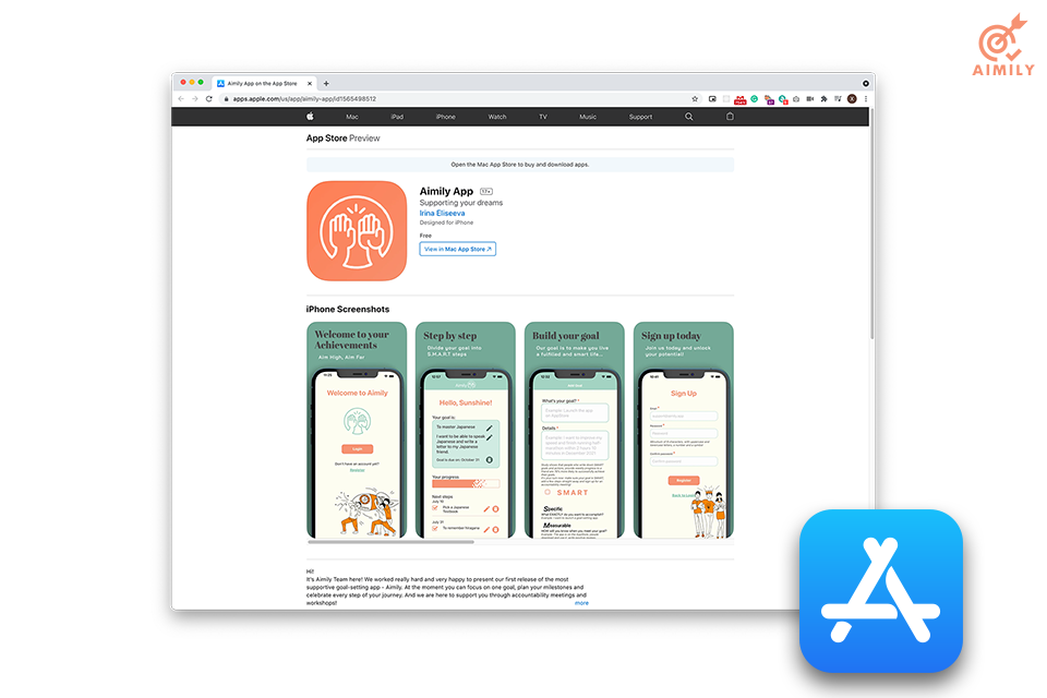 Aimily App — case study image