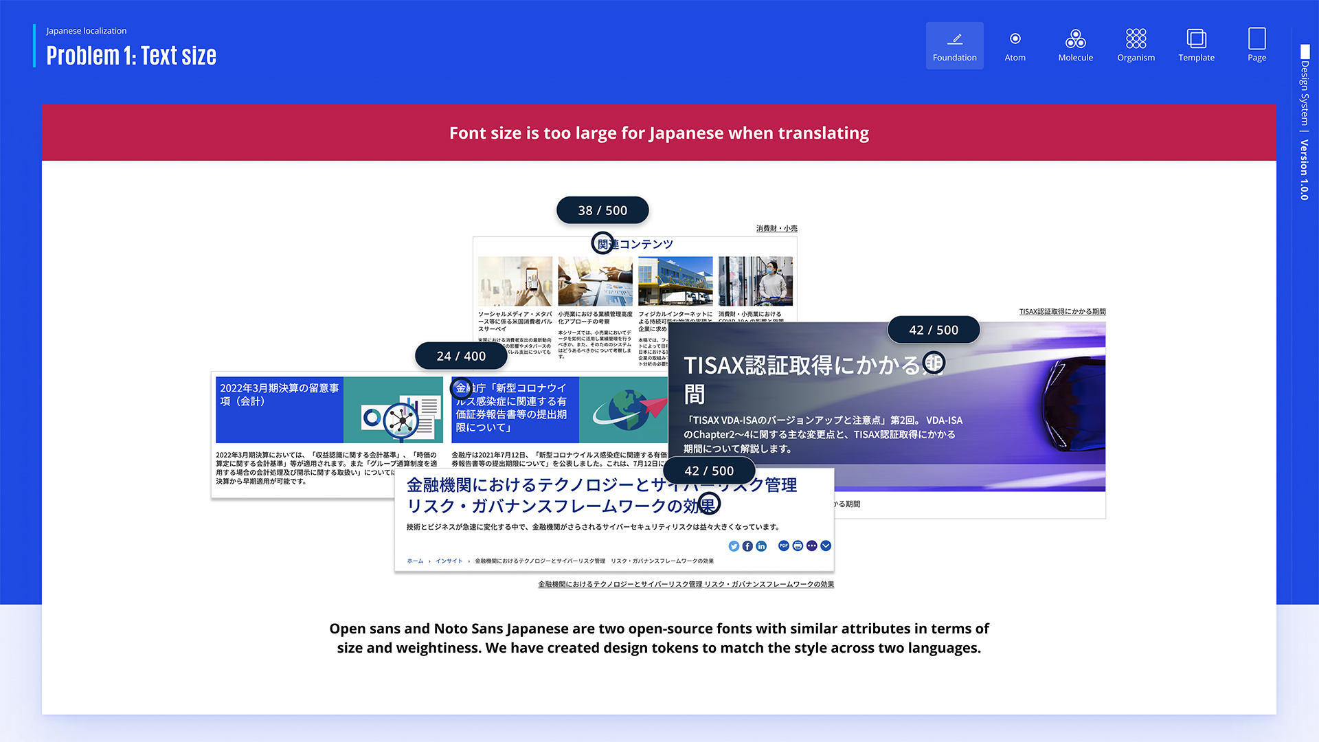 Design System — case study image